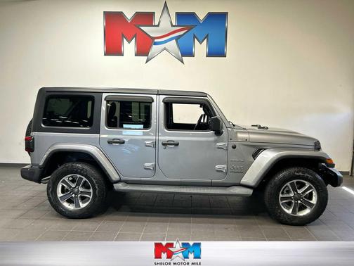Billet Silver Metallic Clearcoat 2018 Jeep Wrangler Unlimited Sahara