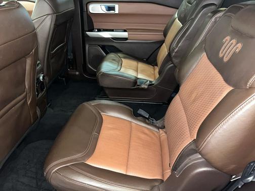Star White Metallic Tri-Coat 2023 Ford Explorer King Ranch