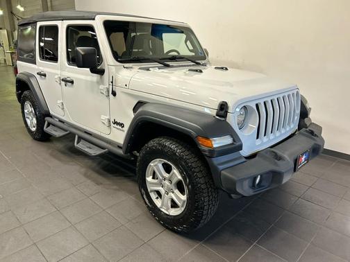 Bright White Clearcoat 2022 Jeep Wrangler Unlimited Sport