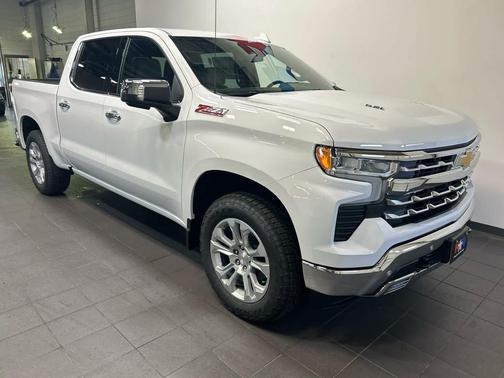 Summit White 2026 Chevrolet Silverado 1500 LTZ
