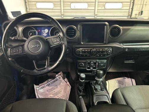 Hydro Blue Pearlcoat 2021 Jeep Wrangler Unlimited Sport