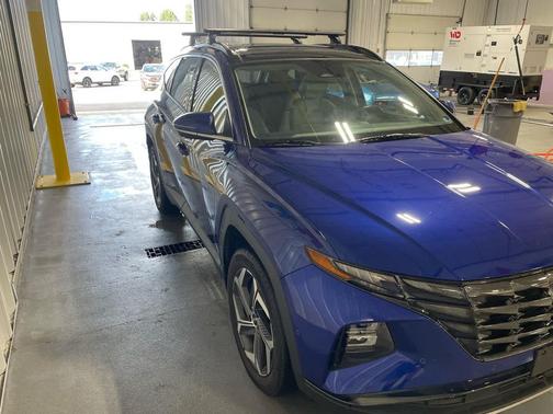 Intense Blue 2023 Hyundai TUCSON Limited