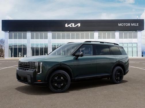 Black Jade Green 2027 Kia Telluride Hybrid X-Line SX-Prestige