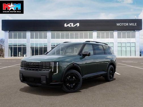 Black Jade Green 2027 Kia Telluride Hybrid X-Line SX-Prestige