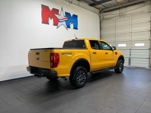Cyber Orange Metallic Tricoat 2021 Ford Ranger XLT