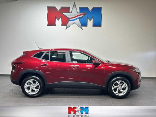 Crimson Metallic 2024 Chevrolet Trax LS