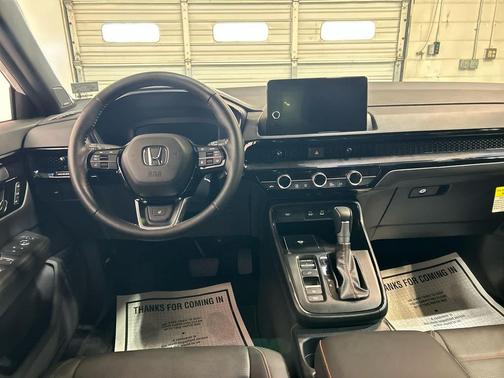Platinum White Pearl 2026 Honda CR-V Hybrid Sport Touring AWD