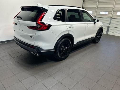 Platinum White Pearl 2026 Honda CR-V Hybrid Sport Touring AWD