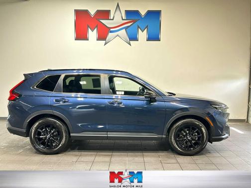 Canyon River Blue Metallic 2024 Honda CR-V Hybrid Sport AWD