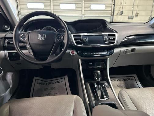 Alabaster Silver Metallic 2013 Honda Accord EX-L