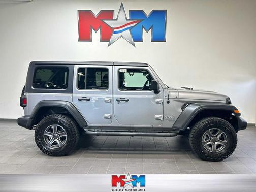 Billet Silver Metallic Clearcoat 2018 Jeep Wrangler Unlimited Sport