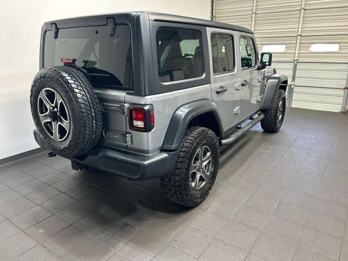 Billet Silver Metallic Clearcoat 2018 Jeep Wrangler Unlimited Sport