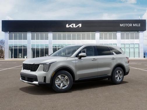 Ivory Silver 2026 Kia Sorento LX
