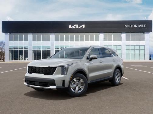 Ivory Silver 2026 Kia Sorento LX