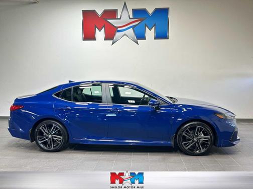 Reservoir Blue 2025 Toyota Camry XSE