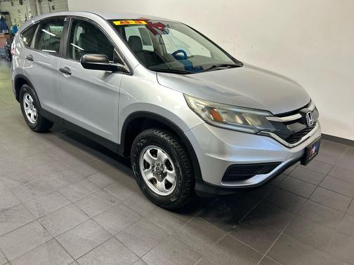 Alabaster Silver Metallic 2015 Honda CR-V LX
