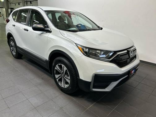 Platinum White Pearl 2022 Honda CR-V AWD LX