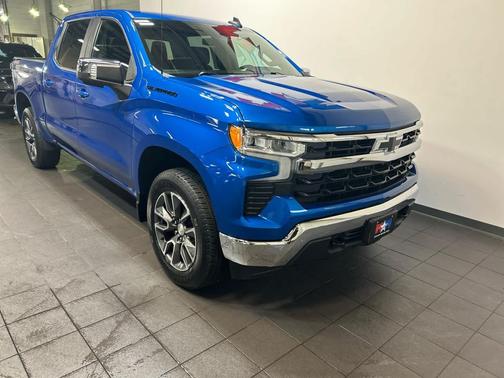 Glacier Blue Metallic 2022 Chevrolet Silverado 1500 LT