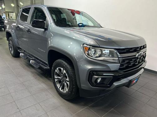 Satin Steel Metallic 2021 Chevrolet Colorado Z71