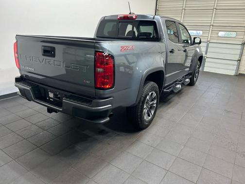 Satin Steel Metallic 2021 Chevrolet Colorado Z71