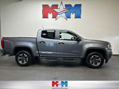Satin Steel Metallic 2021 Chevrolet Colorado Z71
