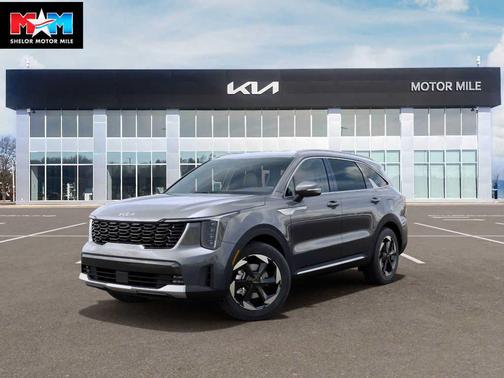 Steel Gray 2026 Kia Sorento Hybrid EX