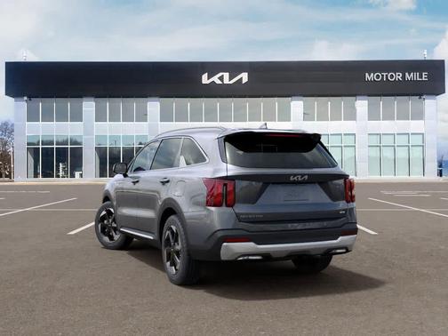 Steel Gray 2026 Kia Sorento Hybrid EX
