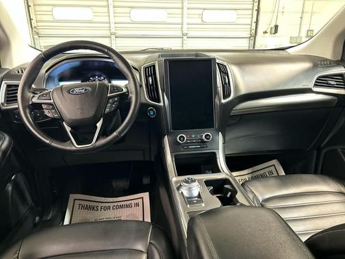 Oxford White 2022 Ford Edge SEL