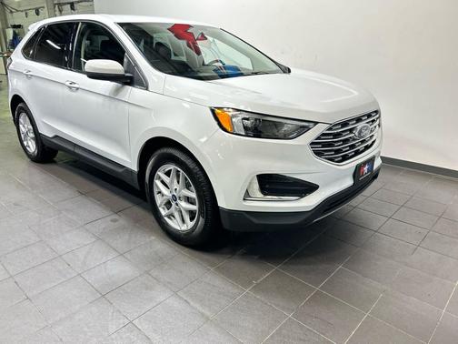 Oxford White 2022 Ford Edge SEL