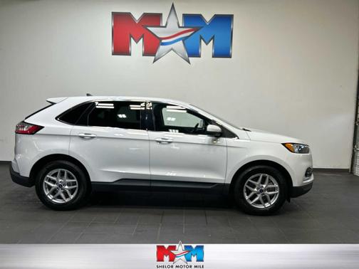 Oxford White 2022 Ford Edge SEL