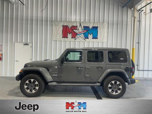 Sting-Gray Clearcoat 2021 Jeep Wrangler Unlimited Sahara