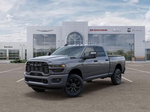Ceramic Gray Clearcoat 2026 RAM 2500 Big Horn Crew Cab 4x4 6'4' Box