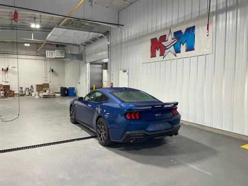 Atlas Blue Metallic 2024 Ford Mustang GT Premium