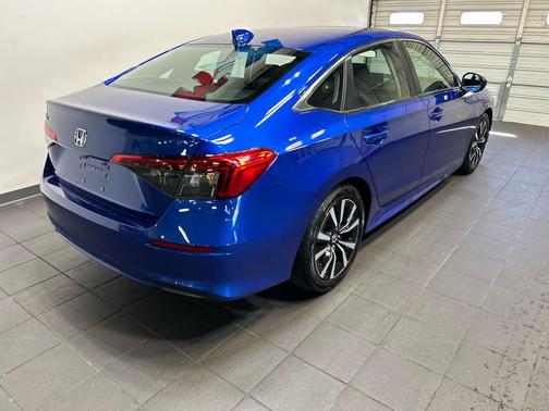 Aegean Blue Metallic 2022 Honda Civic EX