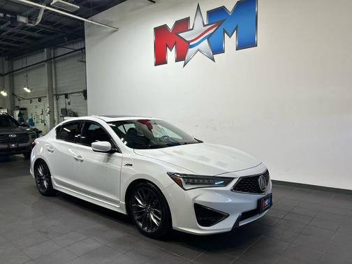 Platinum White Pearl 2019 Acura ILX Premium & A-SPEC Packages