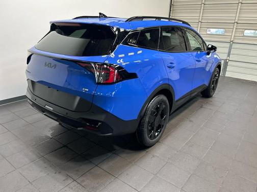 Nebular Blue 2026 Kia Sportage X-Line
