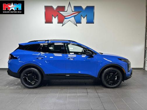Nebular Blue 2026 Kia Sportage X-Line