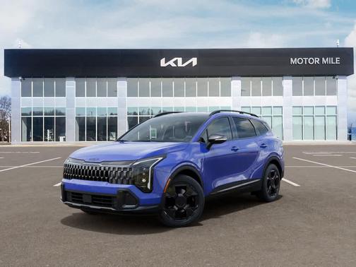 Nebular Blue 2026 Kia Sportage X-Line