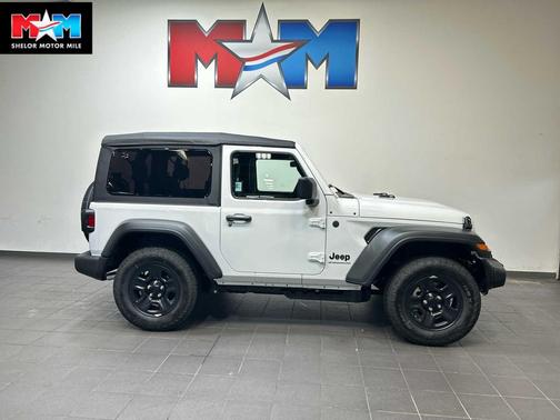 Bright White Clearcoat 2026 Jeep Wrangler Sport