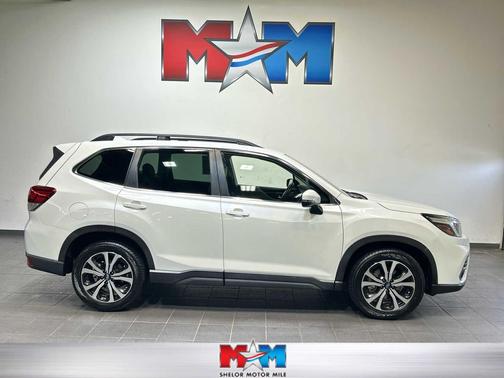 Crystal White Pearl 2019 Subaru Forester Limited