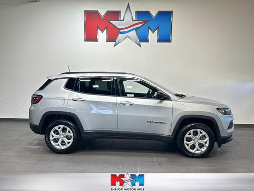 Silver Zynith Metallic Clearcoat 2024 Jeep Compass Latitude