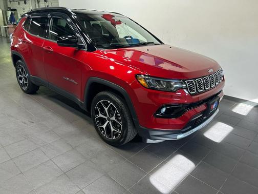 Red Hot Pearlcoat 2025 Jeep Compass Limited