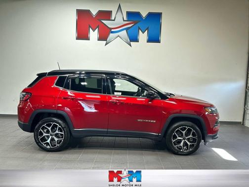 Red Hot Pearlcoat 2025 Jeep Compass Limited