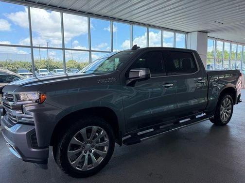 Satin Steel Metallic 2019 Chevrolet Silverado 1500 High Country