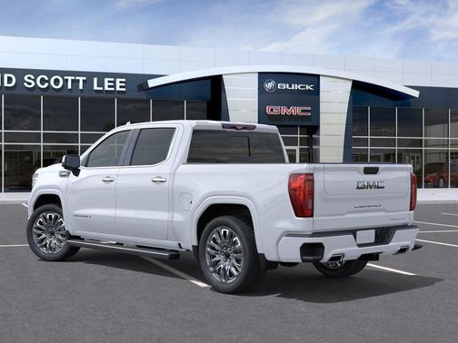 Glacier White Tricoat 2026 GMC Sierra 1500 Denali Ultimate