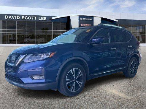 Caspian Blue 2017 Nissan Rogue SL