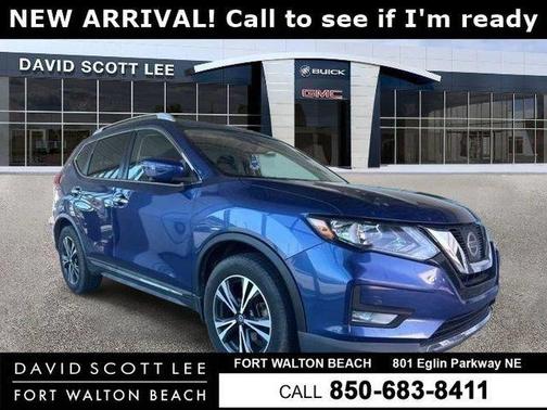 Caspian Blue 2017 Nissan Rogue SL