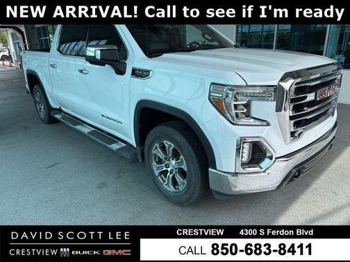 White 2019 GMC Sierra 1500 SLT