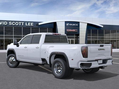Glacier White Tricoat 2026 GMC Sierra 3500 Denali