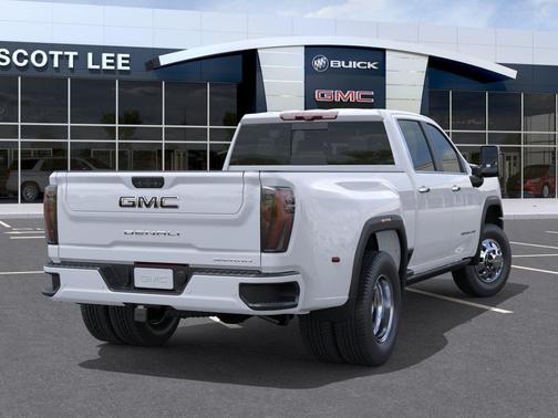 Glacier White Tricoat 2026 GMC Sierra 3500 Denali